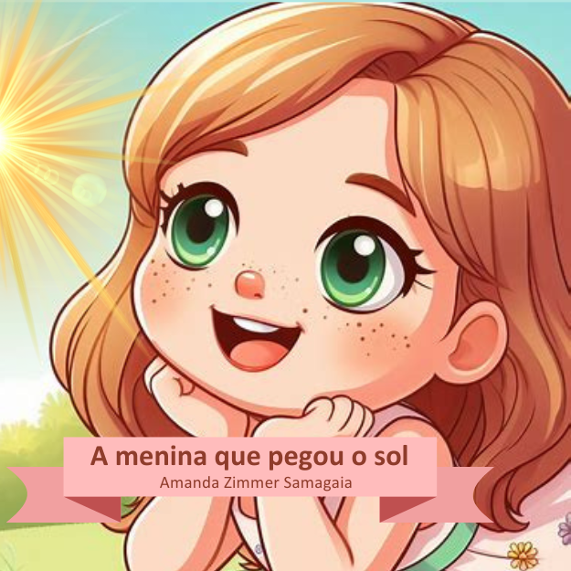 Capa do livro A menina que pegou o sol